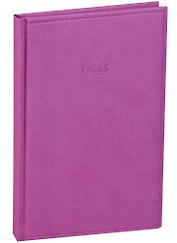 Алфавитная книга А5 80 листов "BAZAR" сиреневая