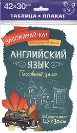 Английский язык. Пассивный залог