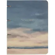 Тетрадь на кольцах в клетку Be Smart, "View. Небо", А4, 120 листов