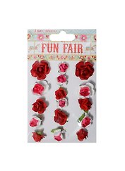 Цветочки бумажные Fun Fair (HCFW003) (16шт) (упаковка)