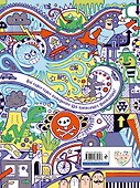 Книжка для мальчишек. Придумки, раскраски, рисунки - 1