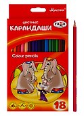Карандаши цветные «Мультики», ГАММА, 18 цветов - 2
