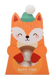 Новогодний набор бомбочек для ванны Лиса в шапочке (6х10г)