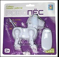 Игрушка сборная Робопес (свет звук) (Т51326) (3+) (блистер)