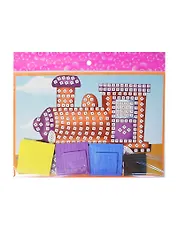 Мозаика стикерная Паровоз (145009) (упаковка)