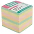 Блок-куб для записей, цветной, 9 х 9 х 9 см - 0