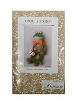 Набор для изгот. текстильной игрушки Frog`s Story Ваниль Лягушка (FR001) (41см) (упаковка)