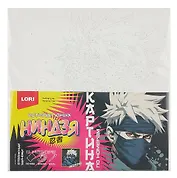 Картина по номерам детская LORI "Отважный шиноби", холст на подрамнике 20х20 см