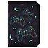 Пенал 1отд. "Pixel gamepad" с наполнением, 21*14см, 1 отк. планка, 24 предмета - 0