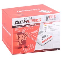 Игровая приставка «Retro Genesis 8 Bit Classic», 300 игр, AV кабель, 2 проводных джойстика