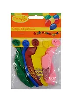 Упаковка с хедером Х-55 Шар (30см) (шелк) (5шт) (Поиск)