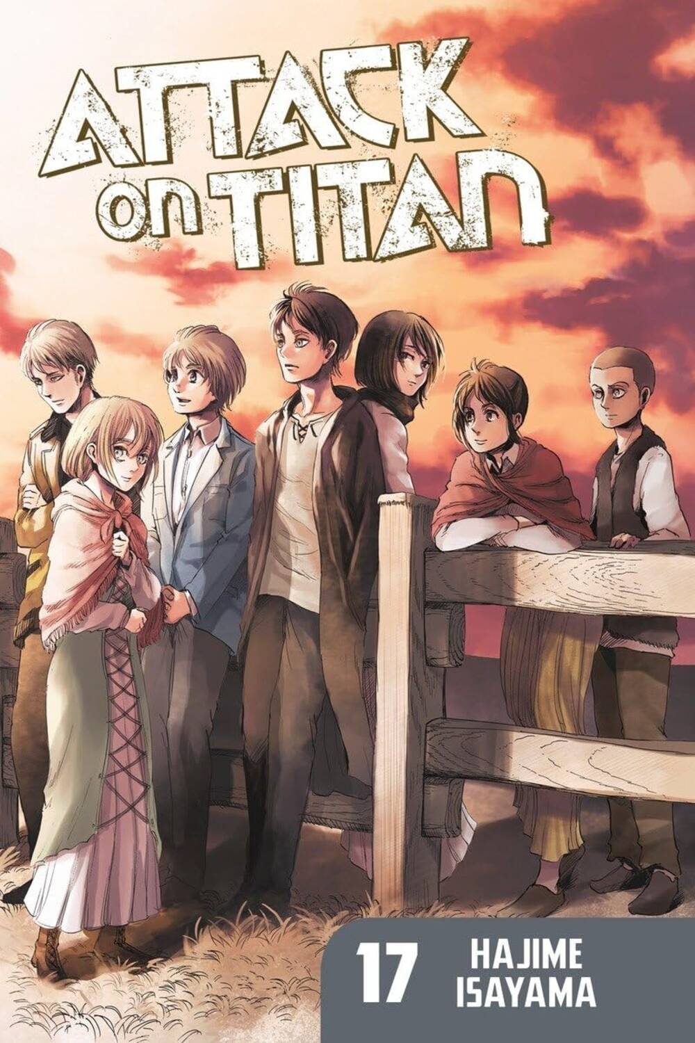 Обложка книги «Attack on Titan 17 (На английском языке)»