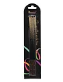 Набор свечей для торта Black Gold (черные с золотом) (6шт) (15см) (12-7color-candle_21)