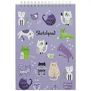 Скетчбук «Смешные животные», 60 листов, А5