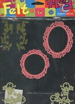Рамки и веточки на клеевой основе (RH-091) (набор для творчества из фетра)
