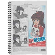 Тетрадь в клетку Erich Krause, MyDesign, 80 листов