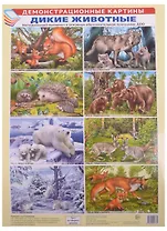 Демонстрационные картины. Дикие животные. Методический материал к основной образовательной программе ДОО