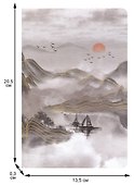 Тетрадь общая «Misterious mountains», 32 листа в клетку, А5, в ассортименте - Kairui - 2