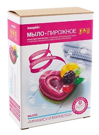 Набор для творчества. Мыло-пирожное "Тирамису и мармелад"