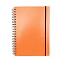 Записная книжка «Favorite Color. Neon Orange» А6, 80 листов в клетку, спираль, Listoff
