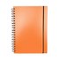 Записная книжка «Favorite Color. Neon Orange» А6, 80 листов в клетку, спираль, Listoff - 0