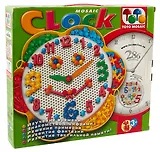 Мозаика-часы ToysUnion 200фишек ,60 цифр., 24 знака, 2 стрелки 00-160
