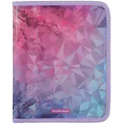 Папка для тетрадей A5+ "Pink Dynamique" молния с трех сторон, пластик, Erich Krause