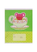 Тетрадь в линейку Unnika, "Волшебное чаепитие", 12 листов, в ассортименте