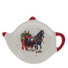 Подставка для чайных пакетиков Лошадь в упряжке (12х9х1)