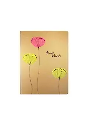 Тетрадь в клетку Asac, Flower words, B5, 46 листов