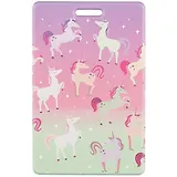 Чехол для карточек Единороги с градиентом (ДГ2021-277)