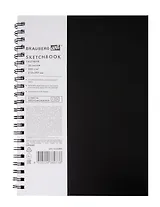 Скетчбук 210*297 30л "ART CLASSIC" черный, 200г/м2, белая бумага, гребень, тв. обложка