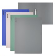 Папка 2кольца А4 "Soft Navy" 24мм, софт-тач, пластик, ассорти, Erich Krause