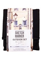 Маркеры 12цв "Outdoor" сумка-органайзер, Sketchmarker