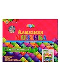 Алмазная мозаика ТМ Рыжий Кот (блест) 17х22см (17цв) Фламинго на закате, с подрамником, с полным заполнением AS17037 - 1