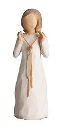 Статуэтка Willow Tree Ангел с орнаментом на подвесе Just for you Trellis Ornament (13 см) (26262)