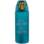 Бутылка Dont worry be happy (пластик) (600мл) (12-16484-YY-450) - 0