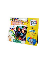 Конструктор, Kribly Boo, Магнитный развивающий конструктор, 159 деталей.