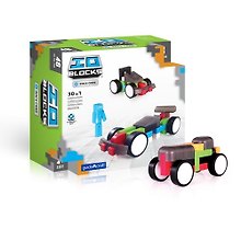 Конструктор  Набор Guidecraft   IO Blocks ®  Гоночные машины, 48 деталей,  G9607