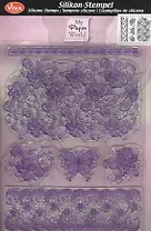 Набор д/творчества Viva Штампы силиконовые "Винтажные кружева" (14*18см) 400301800
