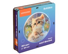 Деревянный пазл «Котёнок» 30 элементов, UNIDRAGON Bubblezz