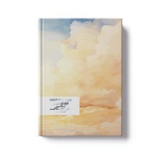 Книга для записей А5 128л кл. "ГРЕЗЫ. О полете" интегр.переплет, ламинация Soft Touch, тисн. Фольгой "Голография", офсет