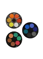 Краски акварельные 18цв кругл. пласт.пенал, б/к., Koh-i-Noor