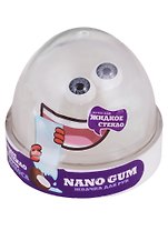 Игрушка, Nano Gum Пластилин для лепки Жвачка для рук жидкое стекло с ароматом кокоса 25гр