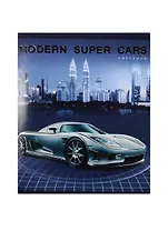 Тетрадь в клетку Unnika, "Стиль большого города (авто)", 48 листов, в ассортименте