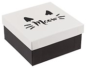 Подарочная коробка «Meow», 13 х 13 см