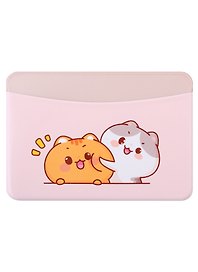 Чехол для карточек горизонтальный Kawaii Котики