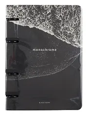 Тетрадь 80л кл. "Dune", волна, на кольцах, мел.картон, ламинация