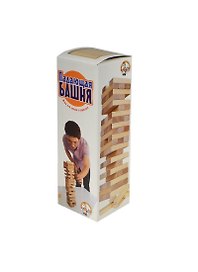 Игра для детей и взрослых Падающая башня