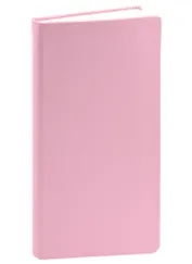 Записная книжка А6- 80л тчк. "Graсe. Розовый кварц" интегр.обл., иск.кожа, скругл.углы, ляссе
